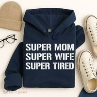 Super Mom Funny Gifts For Mothers Hoodie thumb 4