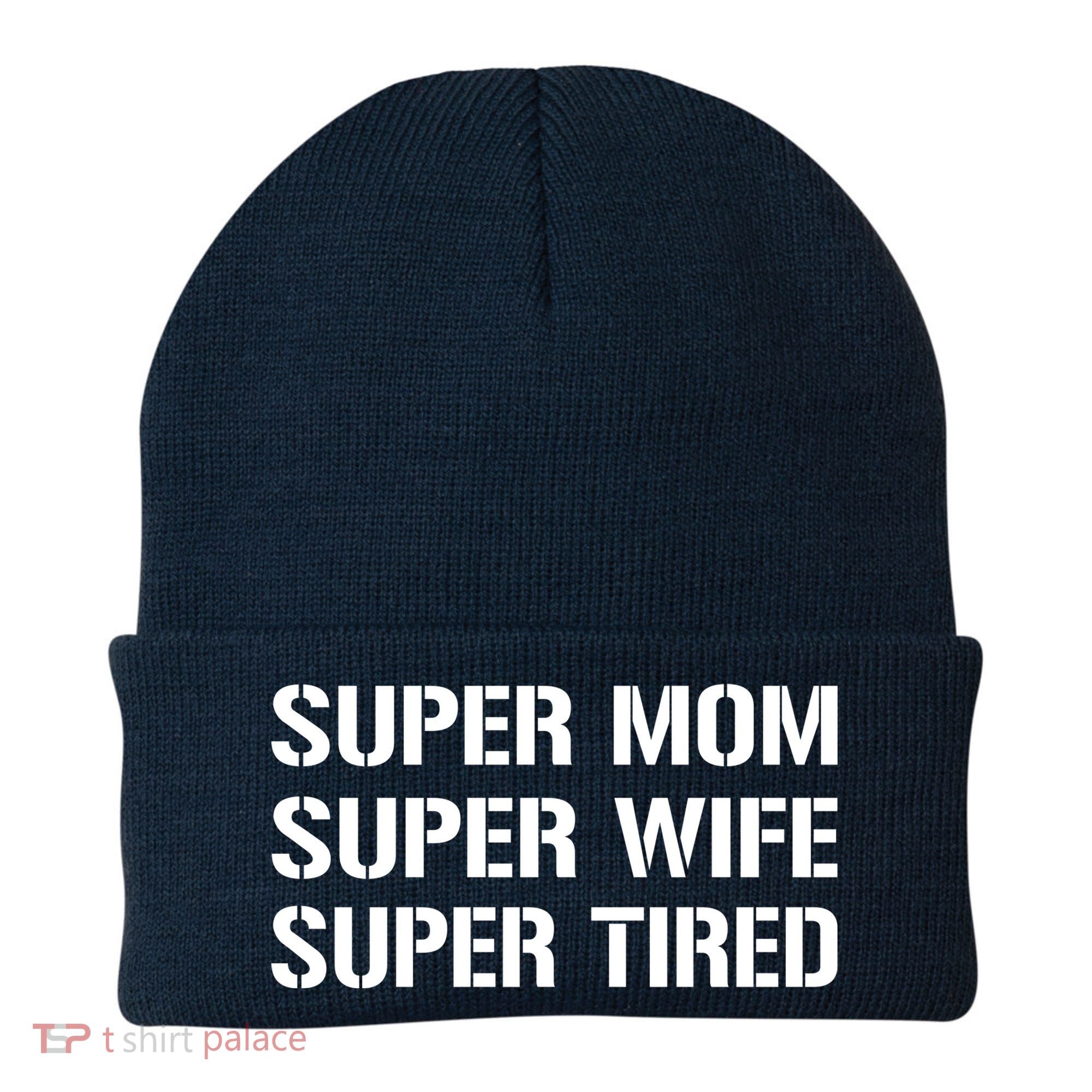 Super Mom Funny Gifts For Mothers Beanie