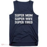 Super Mom Funny Gifts For Mothers Tank Top thumb 0