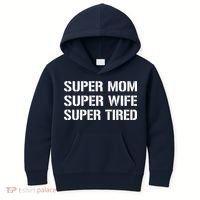 Super Mom Funny Gifts For Mothers Kids Hoodie thumb 0