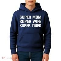 Super Mom Funny Gifts For Mothers Kids Hoodie thumb 4