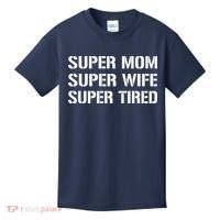 Super Mom Funny Gifts For Mothers Kids T-Shirt thumb 0