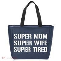 Super Mom Funny Gifts For Mothers Tote Bag thumb 0