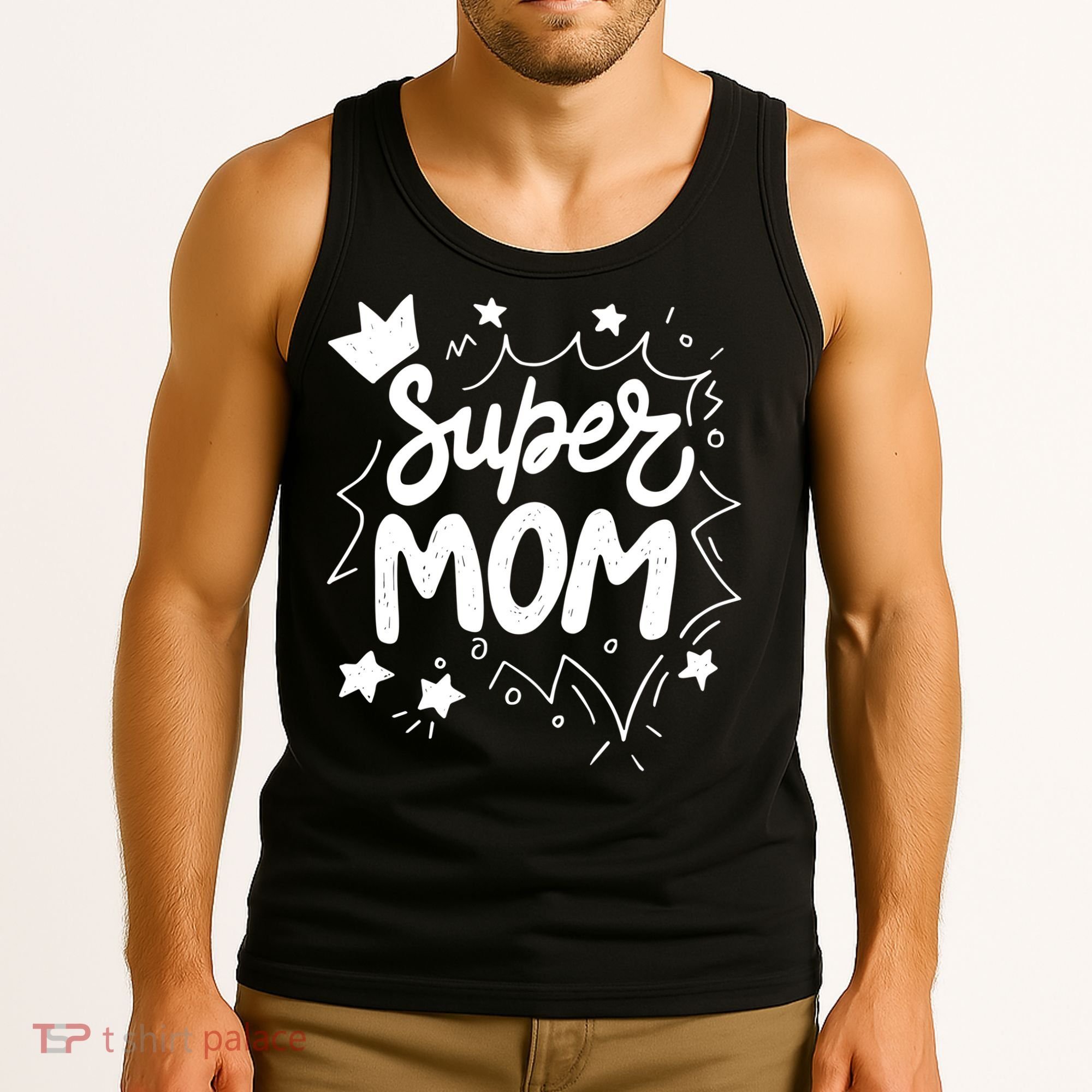 Super Mom Mothers Day Tank Top