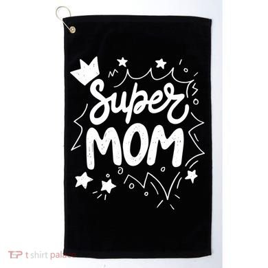 Super Mom Mothers Day Golf Towel