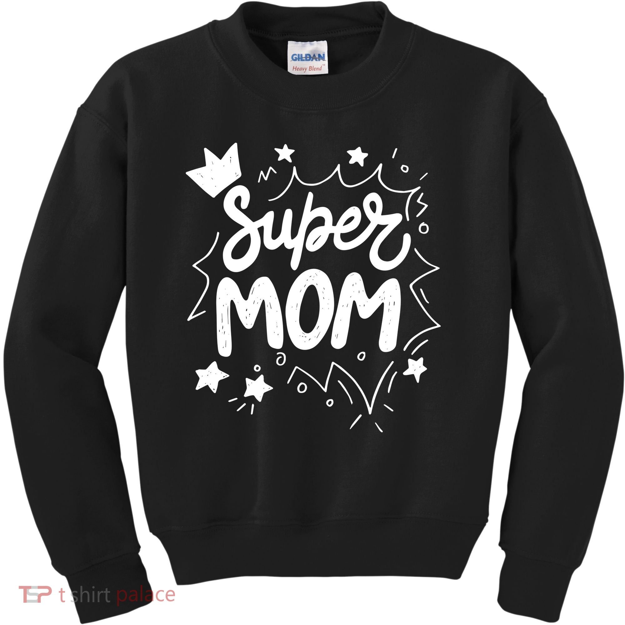 Super Mom Mothers Day Kids Sweatshirt