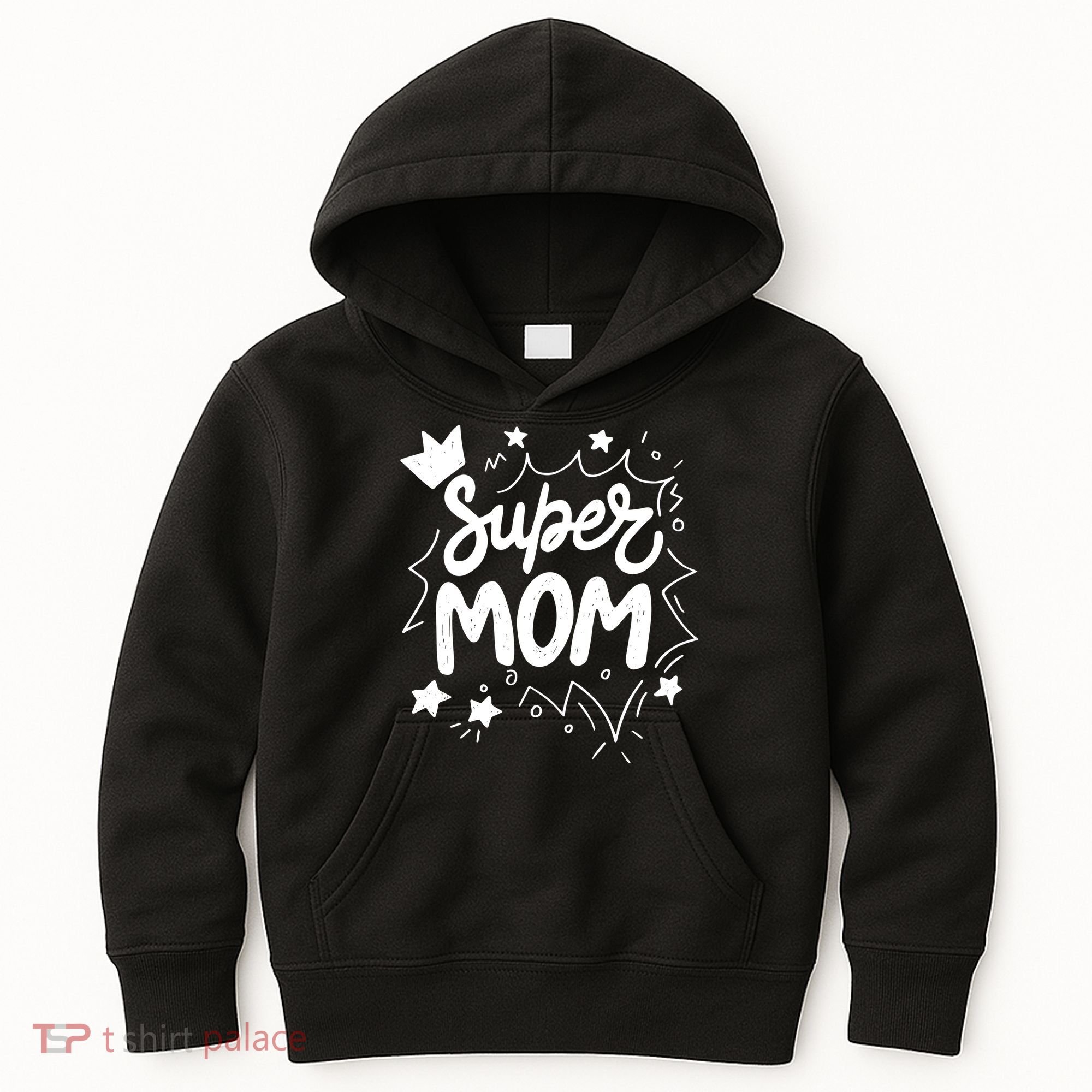 Super Mom Mothers Day Kids Hoodie