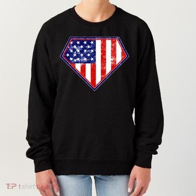 Super Patriot US Flag Women's Sweatshirt