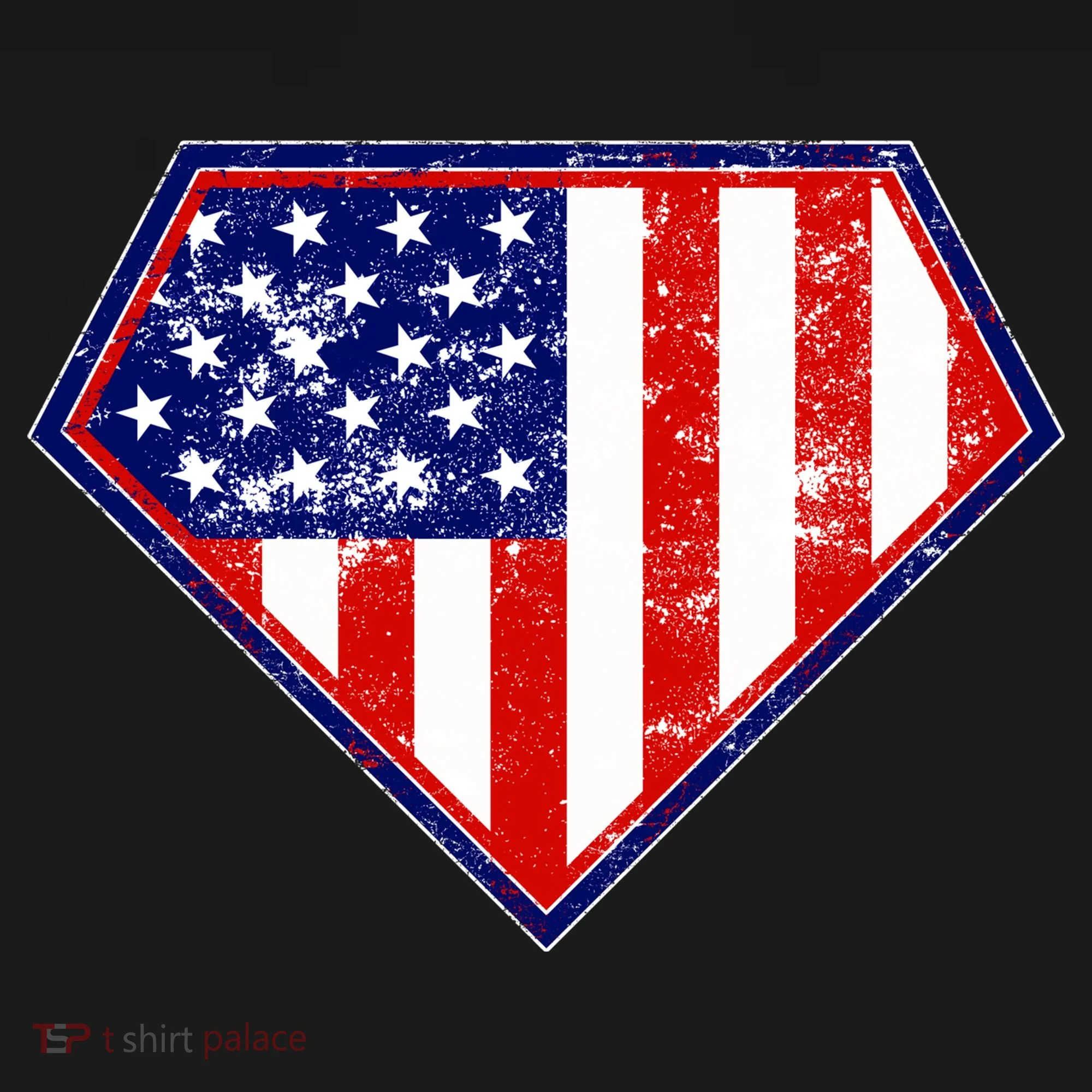 Super Patriot US Flag Doggie Tank