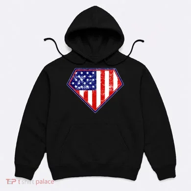 Super Patriot US Flag Hoodie
