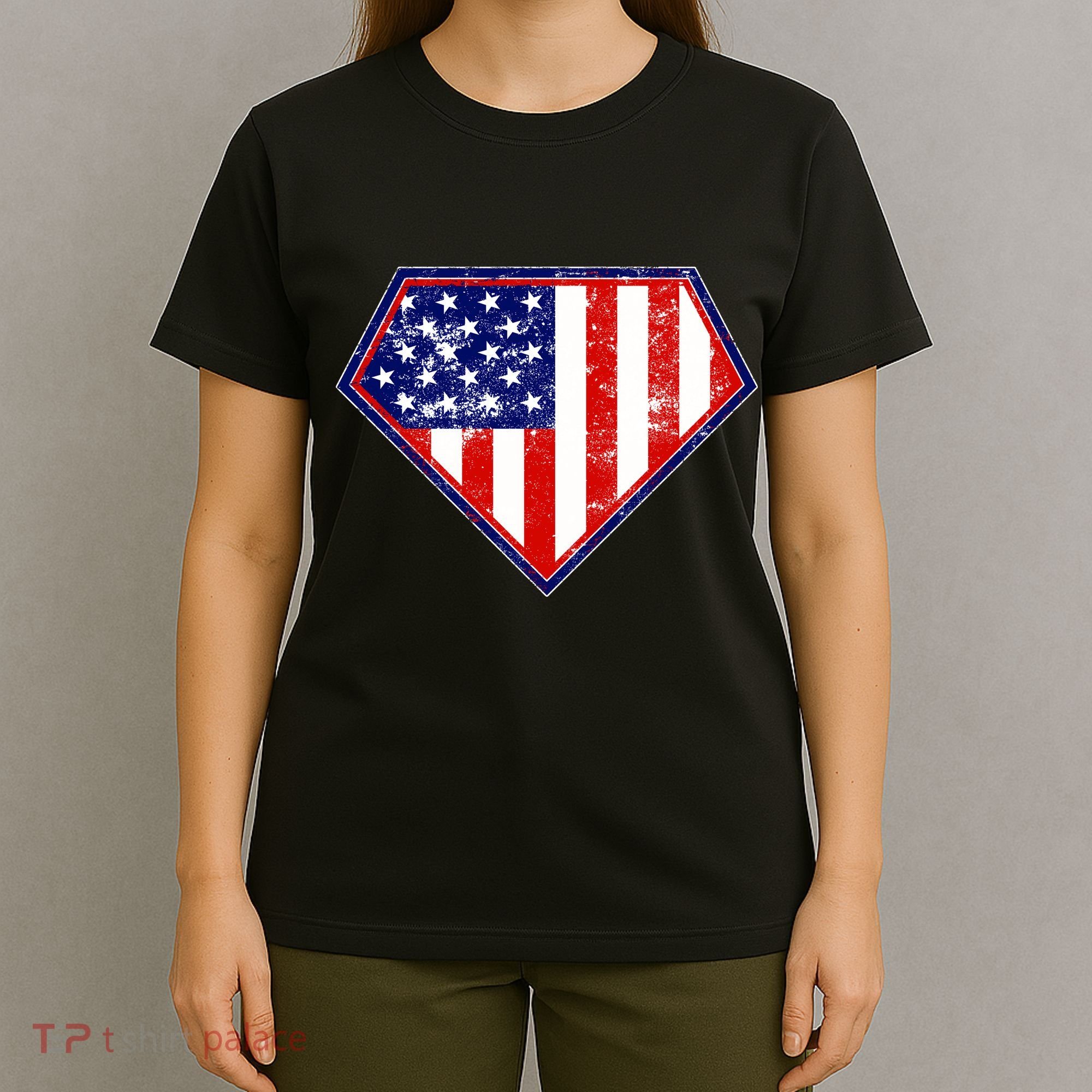 Super Patriot US Flag T-Shirt