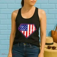 Super Patriot US Flag Women's Tank Top thumb 2