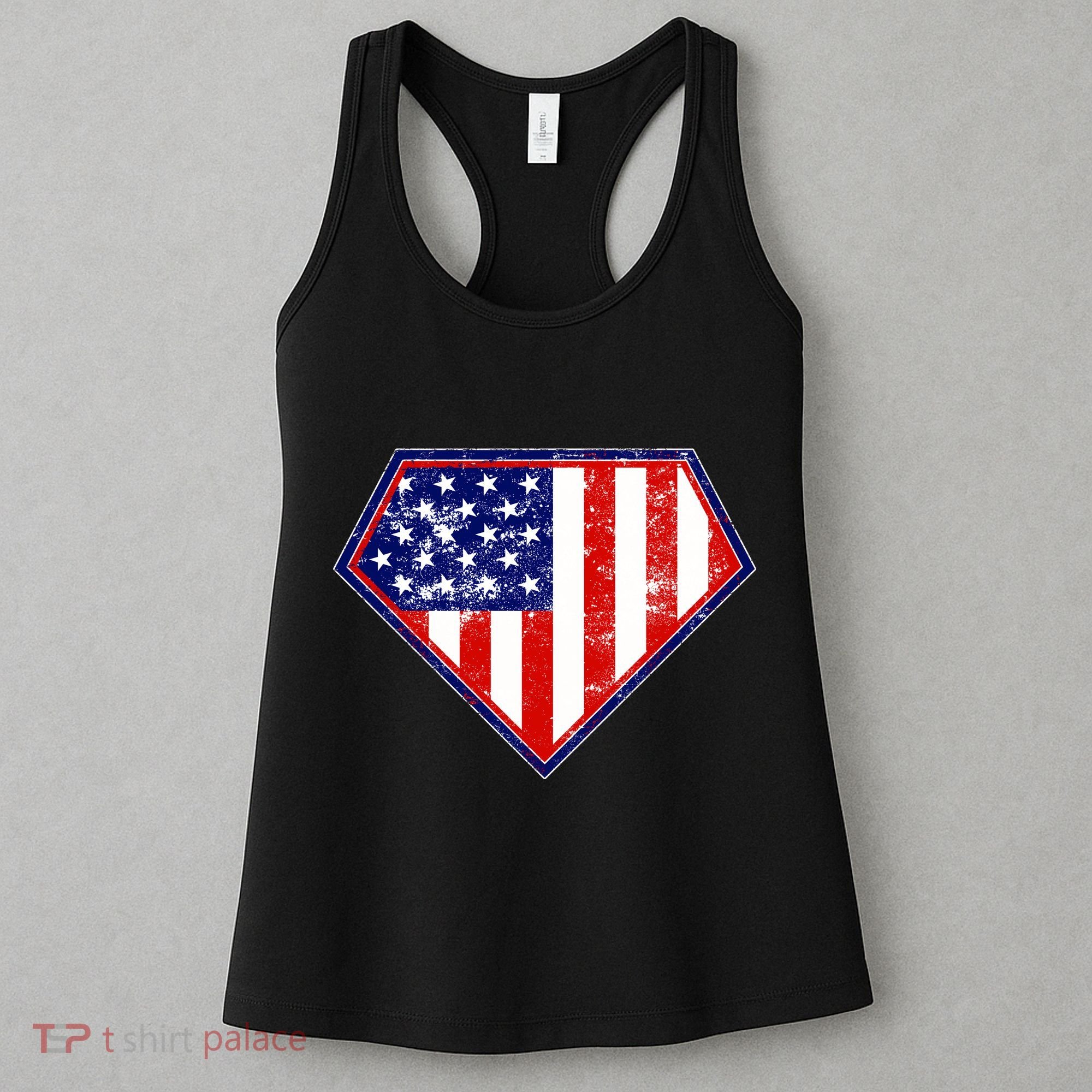 Super Patriot US Flag Women's Tank Top