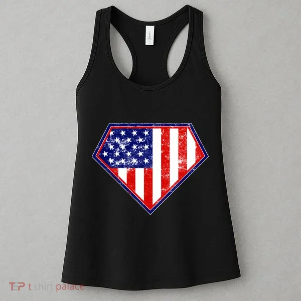 Super Patriot US Flag Women's Tank Top