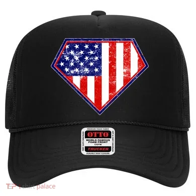 Super Patriot US Flag Hat