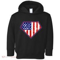 Super Patriot US Flag Toddler Hoodie thumb 0