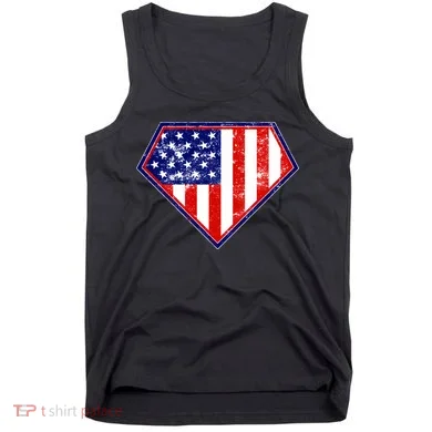 Super Patriot US Flag Tank Top
