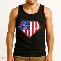 Super Patriot US Flag Tank Top thumb 3