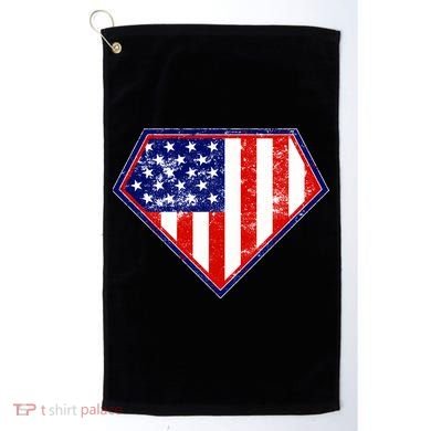 Super Patriot US Flag Golf Towel