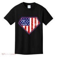 Super Patriot US Flag Kids T-Shirt thumb 0