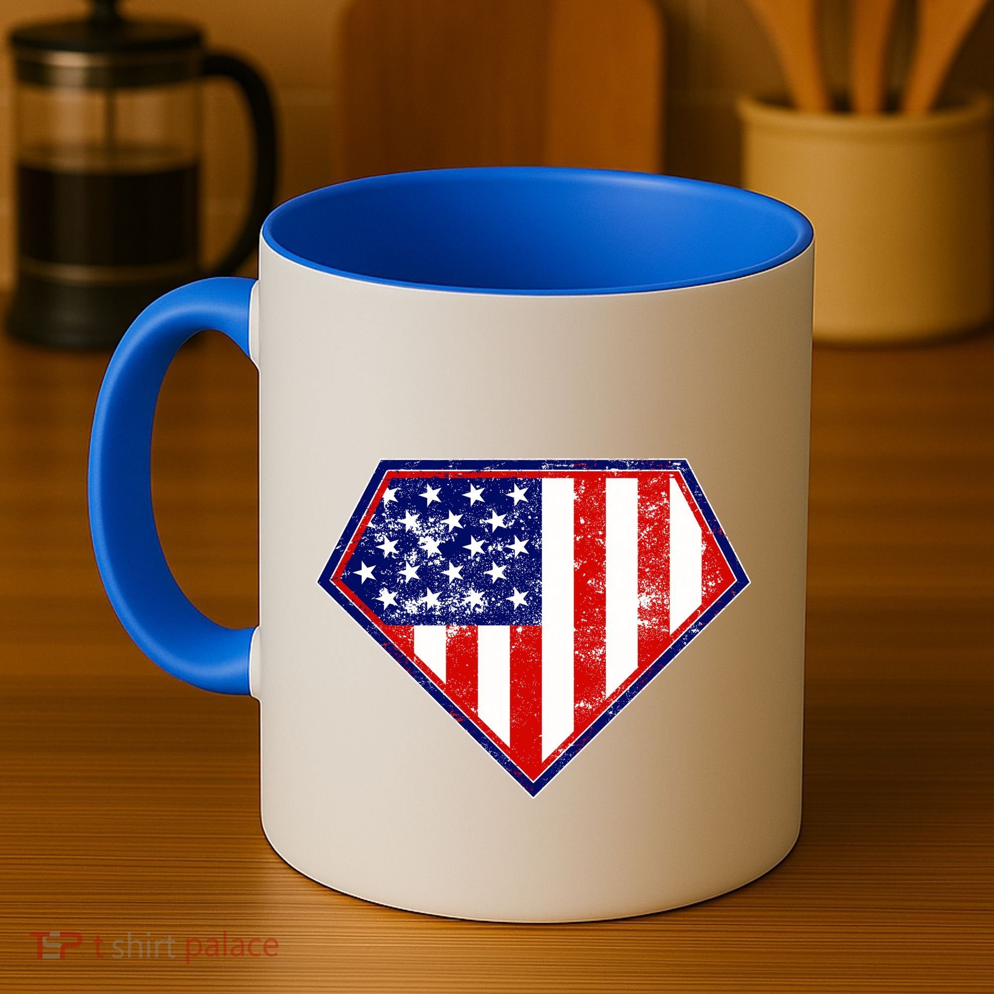 Super Patriot US Flag Coffee Mug