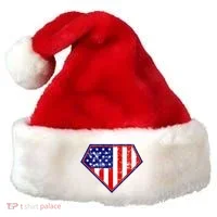 Super Patriot US Flag Santa Hat thumb 0