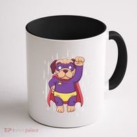 Super Pug Coffee Mug thumb 1