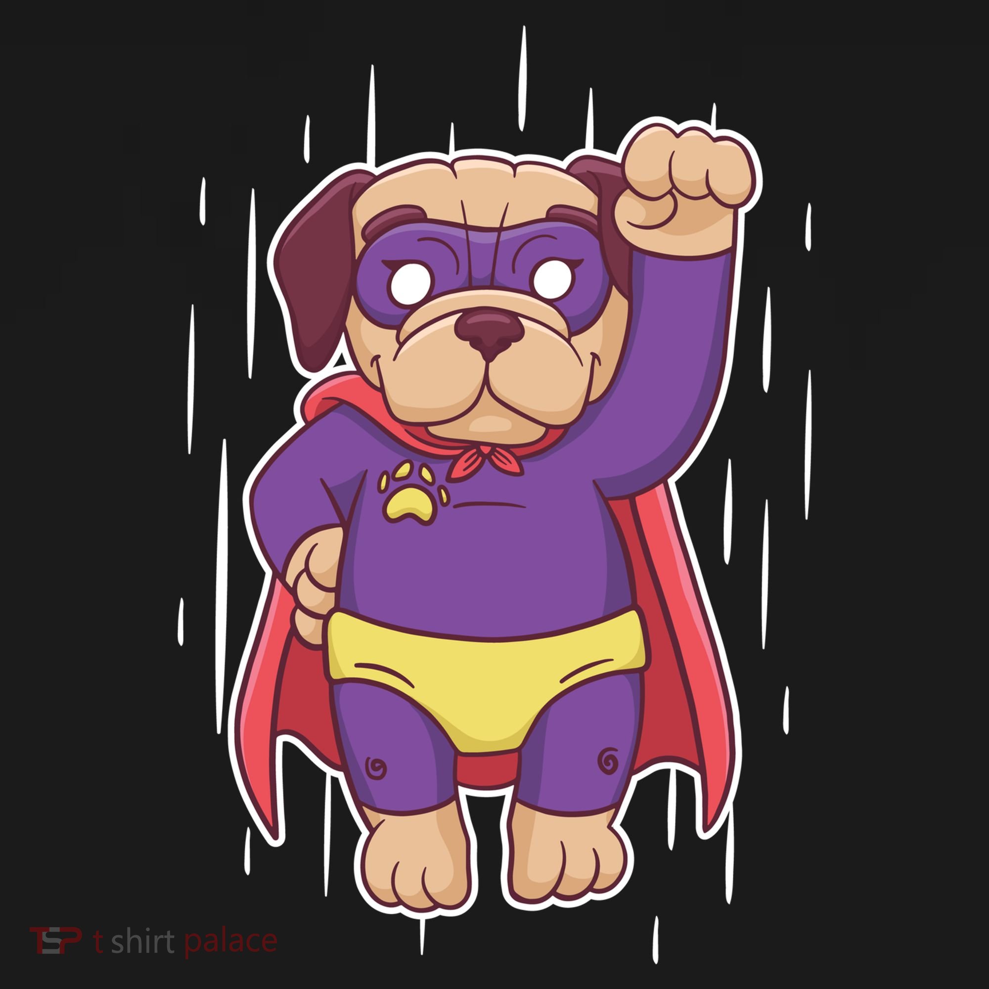 Super Pug Ornament