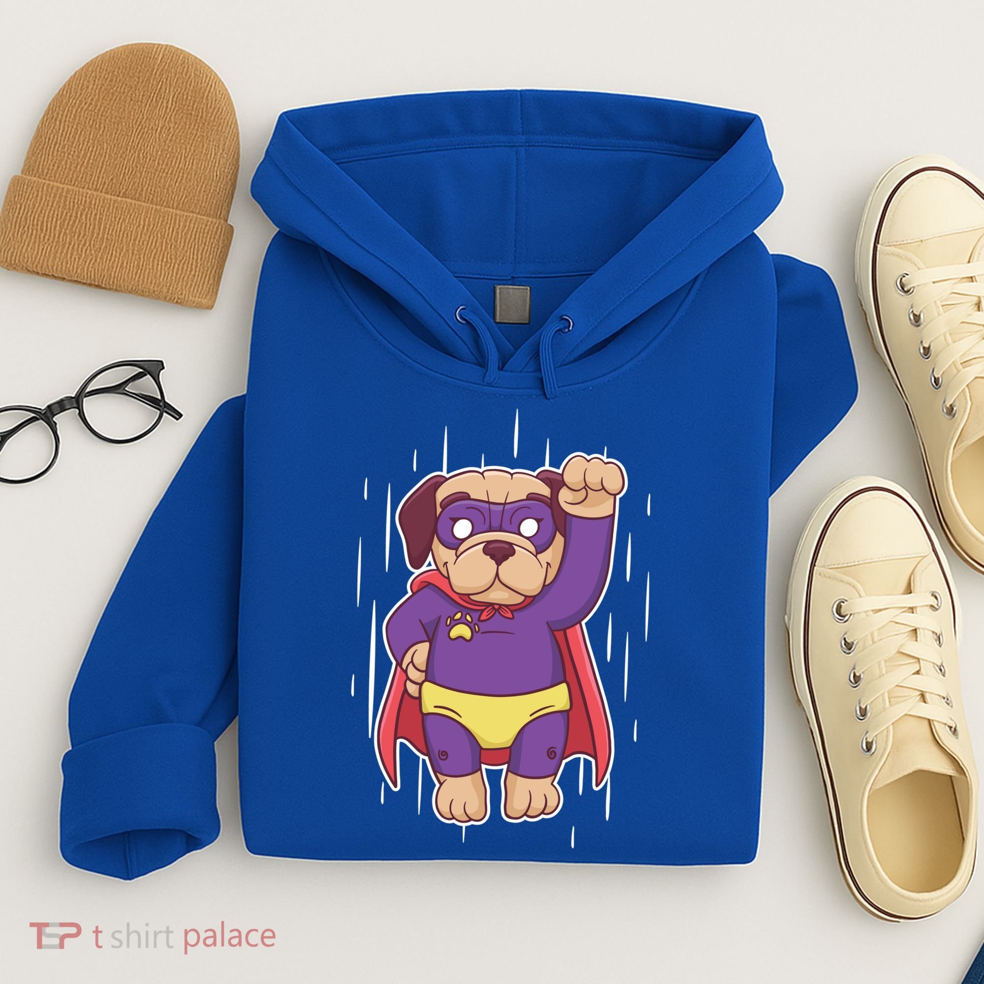 Super Pug Hoodie
