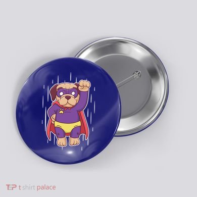 Super Pug Button