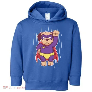 Super Pug Toddler Hoodie