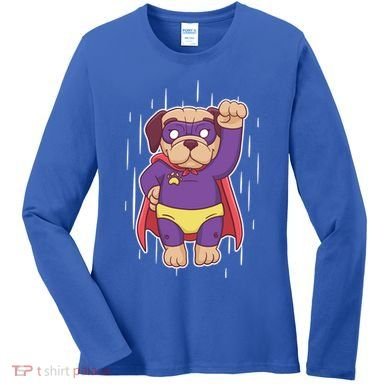 Super Pug Women's Long Sleeve Shirt