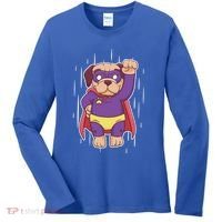 Super Pug Women's Long Sleeve Shirt thumb 0