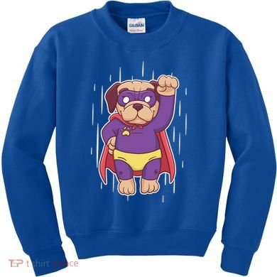 Super Pug Kids Sweatshirt