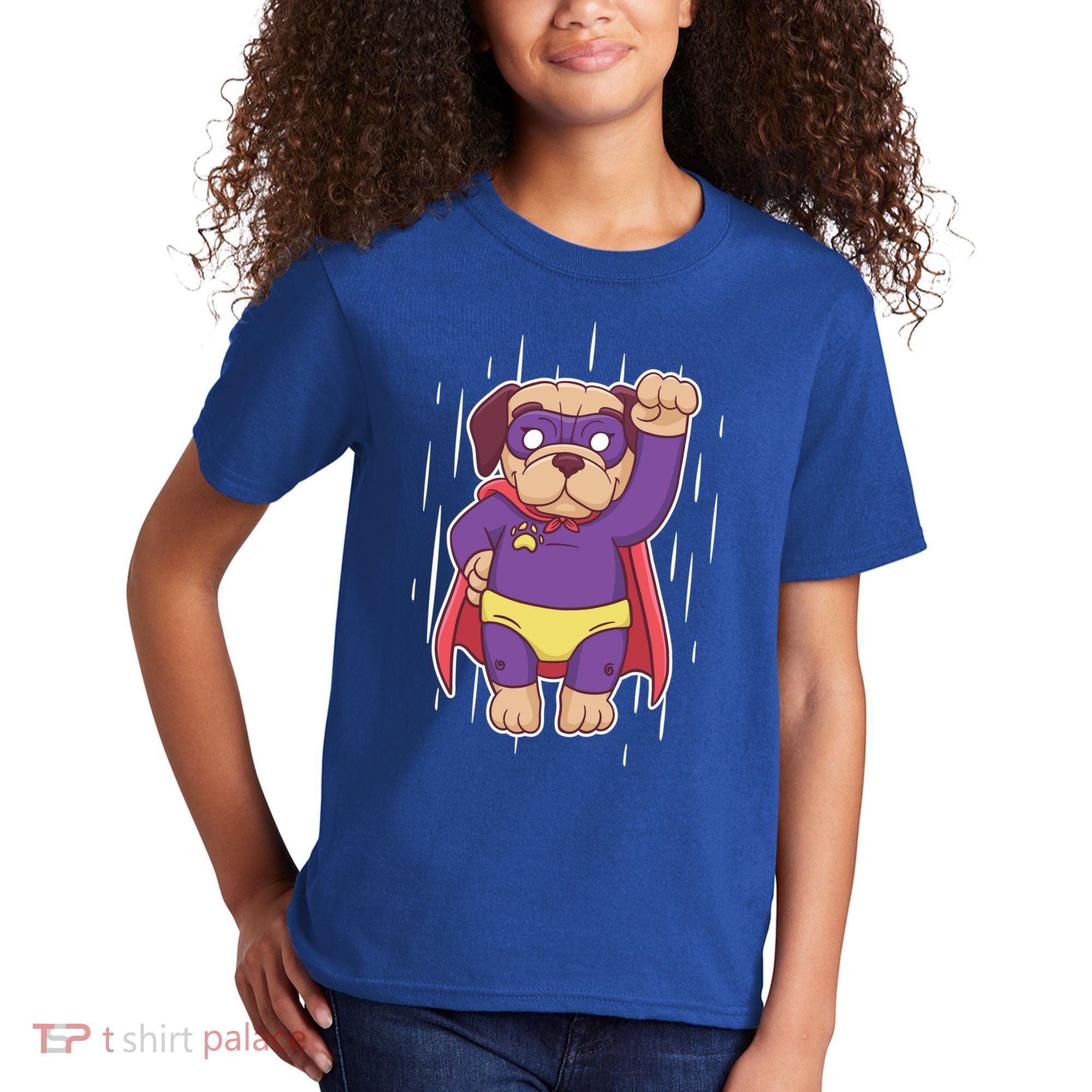 Super Pug Kids T-Shirt