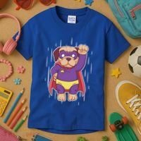 Super Pug Kids T-Shirt thumb 3