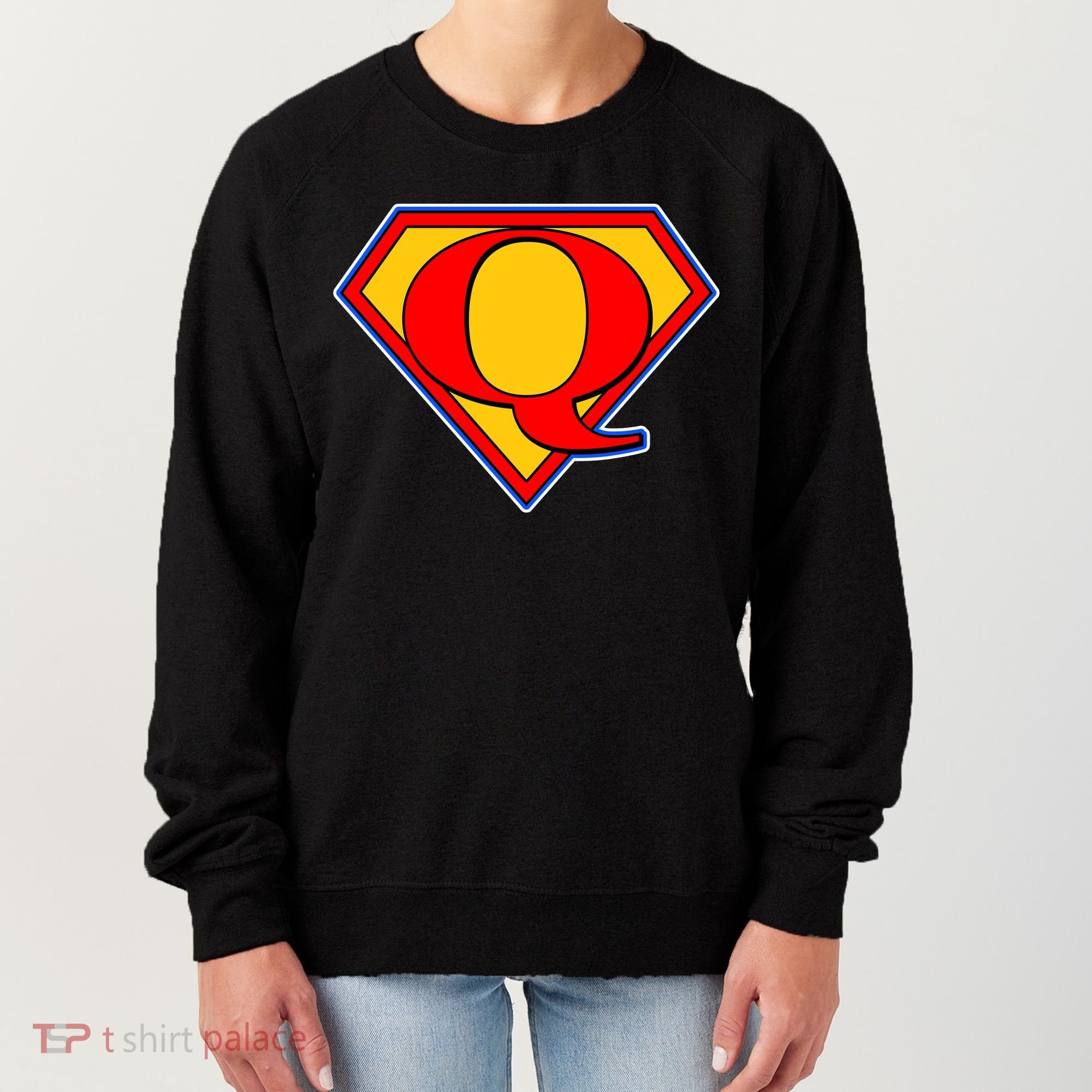 Super Qanon Logo Women's Sweatshirt