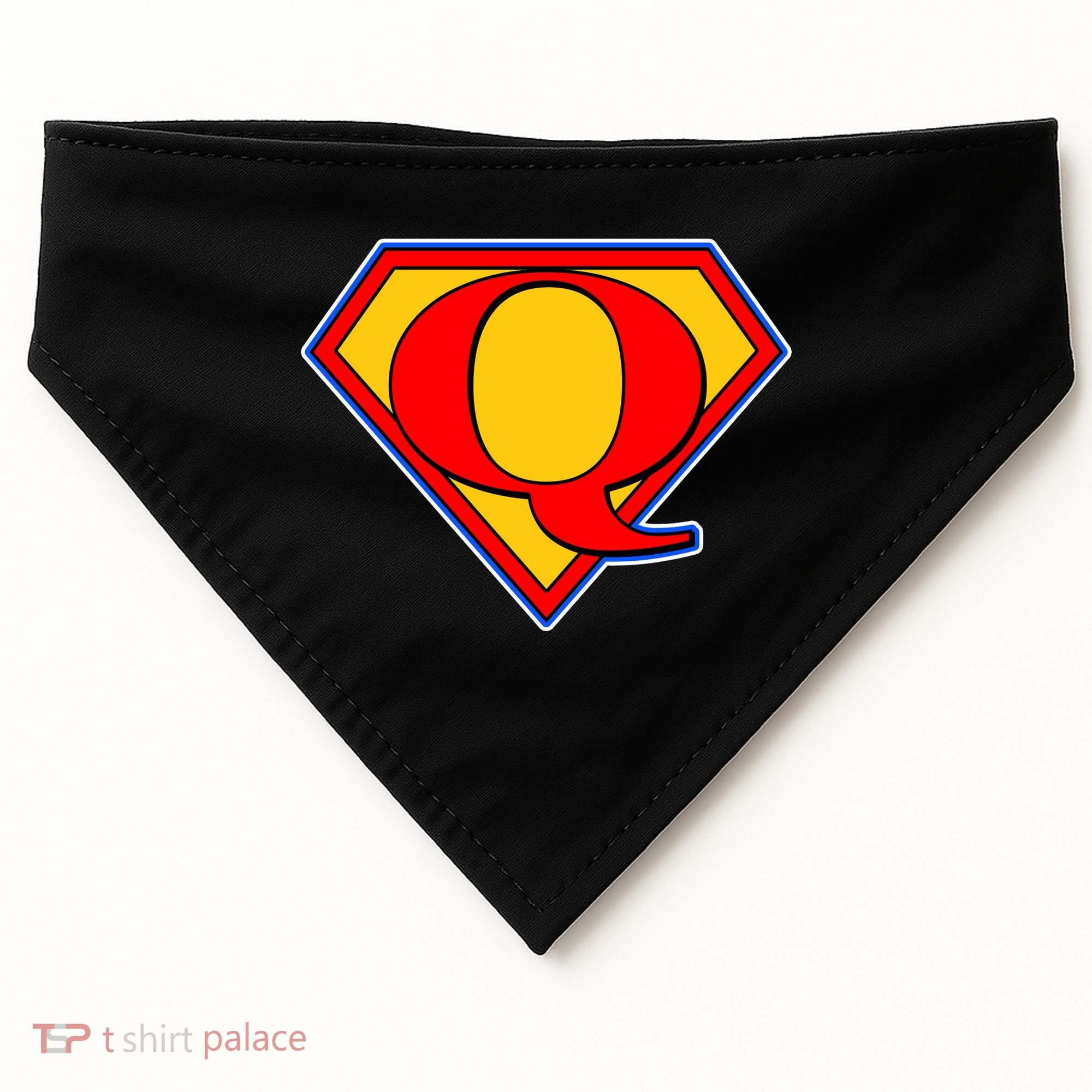 Super Qanon Logo USA-Made Doggie Bandana