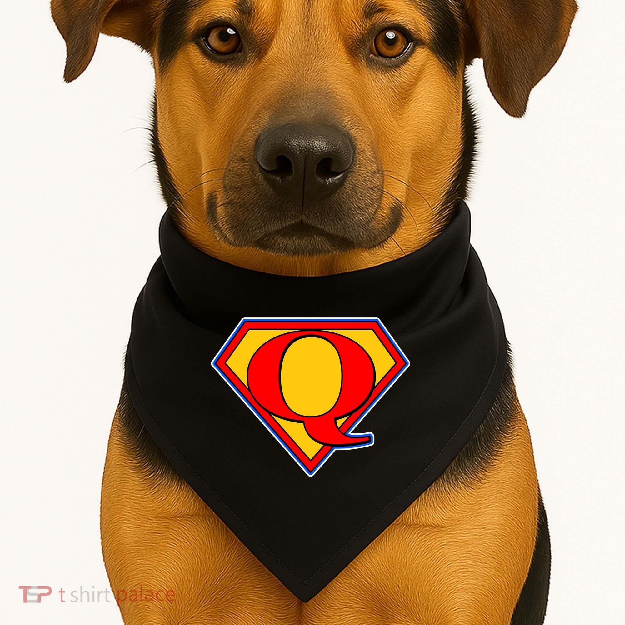 Super Qanon Logo USA-Made Doggie Bandana