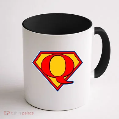 Super Qanon Logo Coffee Mug back