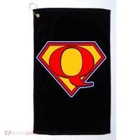Super Qanon Logo Golf Towel thumb 0