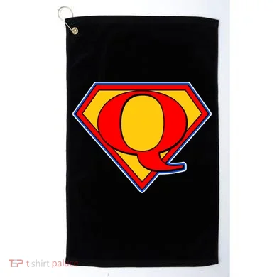 Super Qanon Logo Golf Towel
