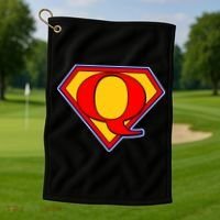 Super Qanon Logo Golf Towel thumb 1