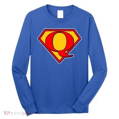 Super Qanon Logo Long Sleeve Shirt