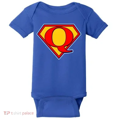 Super Qanon Logo Baby Bodysuit
