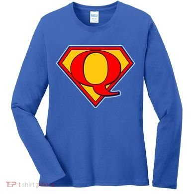Super Qanon Logo Women's Long Sleeve Shirt