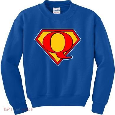 Super Qanon Logo Kids Sweatshirt