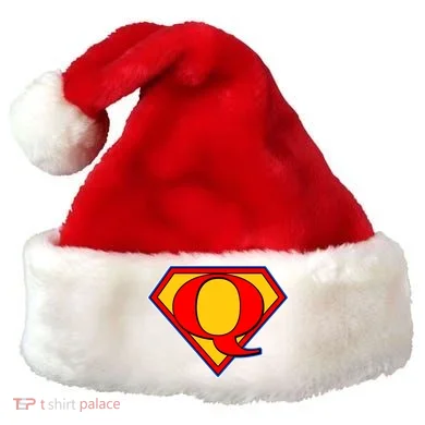 Super Qanon Logo Santa Hat