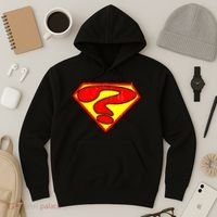 Super Question Retro Hoodie thumb 3