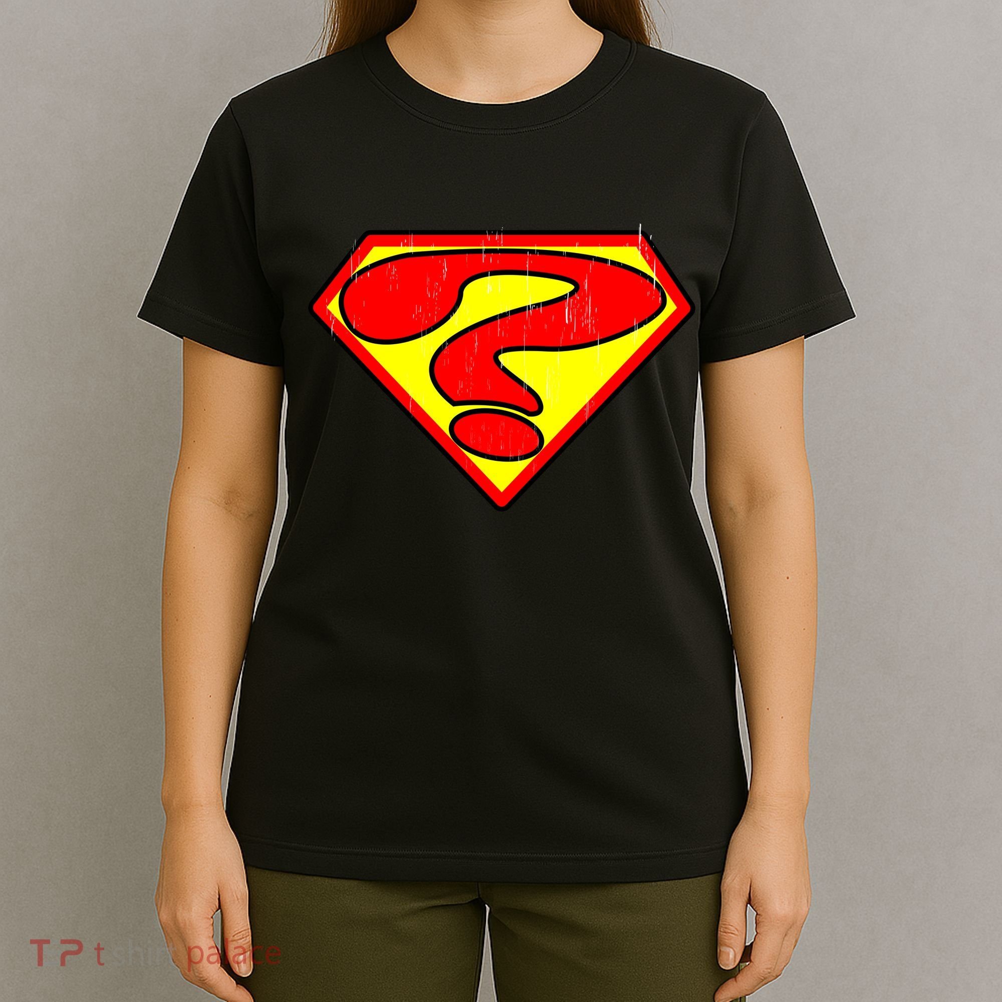 Super Question Retro T-Shirt